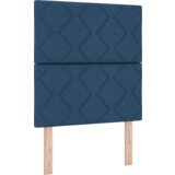 Box Spring Krevet s Madracem - Plava 80x200 cm Tkanina | shoptok.hr
