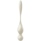 Satisfyer Love Birds 1 - pametna, vibracijska gejša krogla (bela) | Shoptok.si