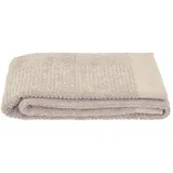 Bež frotirna bombažna brisača 70x140 cm Classic –