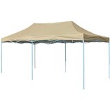 vidaXL Sklopivi Pop-Up Šator 3x6 m Krem Bijeli | shoptok.hr