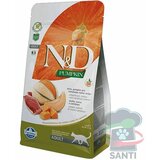 N&d Pumpkin Hrana za odrasle mačke, Bundeva i Pačetina - 1.5 kg Cene
