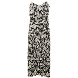 Guido Maria Kretschmer Curvy Collection Obleka 'Christina' črna / bela | Shoptok.si