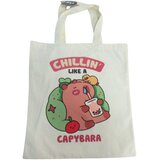  Platnena shopping torba Chillin Capibara, 38 x 44 cm | shoptok.hr
