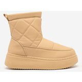Resti Light brown women's boots a'la snow boots Kacecica | shoptok.hr