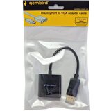 Adapter GEMBIRD DisplayPort na VGA Black A-DPM-VGAF-03