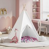  Teepee šator Bijelo 120 x 120 x 150 cm Tkanina i plastika | shoptok.hr