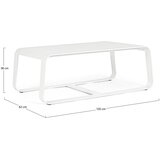 BIZZOTTO Vrtni stolić za kavu aluminijski 62x105 cm Merrigan – | shoptok.hr