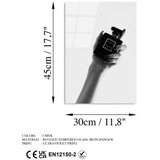 WALLXPERT dekorativna slika od kaljenog stakla uv 988 30 x 45 | ePonuda.com