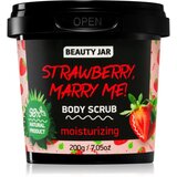 Beauty Jar Strawberry, Marry Me! hidratantni piling za tijelo 200 g | shoptok.hr