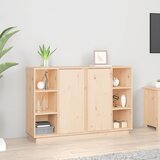 vidaXL Komoda 120x35x80 cm trdna borovina Cene