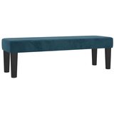  s oprugama i madracem tamnoplavi 200x200 cm baršunasti | shoptok.hr
