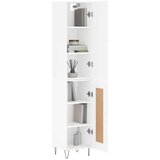 vidaXL Visoka komoda bijeli 34 5x34x180 cm od konstruiranog drva | shoptok.hr