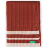 Benetton Dekorativna odeja 140x190 cm, be-0662-rd, rdeča Cene