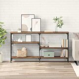 vidaXL Konzolna miza Star les 150 x 29 x 76.5 cm Konstruiran les | Shoptok.si