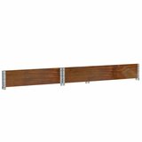  Vrtni sadilica smeđa 120 x 80 cm od masivne borovine | shoptok.hr