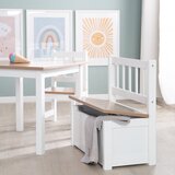 Roba Bela otroška klop Woody – | Shoptok.si
