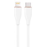 Gembird CC-USB2S-CM8PM-1.5M-W Premium silicon USB Type-C to 8-pins charging & data cable,1.5 m,White | ePonuda.com