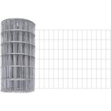 vidaXL Evropska ograja 0.6x10 m Pocinkano jeklo | Shoptok.si