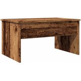  Stolić za kavu boja staro drvo 80x50,5x41,5cm konstruirano drvo | shoptok.hr