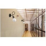 Toolight Zidna svjetiljka metalnA LOFT RAJ Crna 392199 | shoptok.hr
