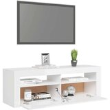 vidaXL TV ormarić s LED svjetlima visoki sjaj bijeli 120 x 35 x 40 cm | shoptok.hr