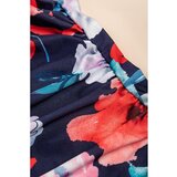 Fenzy Kupaći Kostim Za Veće Veličine S Cvjetnim Printom, Tamnoplavi | shoptok.hr