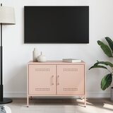 TV ormarić ružičasti 68 x 39 x 50,5 cm čelični | shoptok.hr