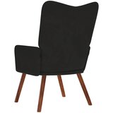  Stolica za opuštanje crna baršunasta | Eponuda.com