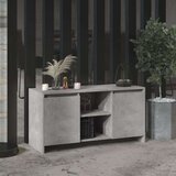 TV omarica betonsko siva 102x37,5x52,5 cm iverna plošča, (20730704) | Shoptok.si