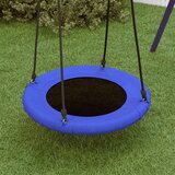  Ljuljačka u gnijezdu Plava 100 x 100 x 180 cm Plastika | shoptok.hr