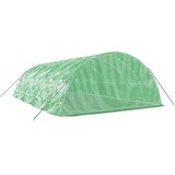  Staklenik s čeličnim okvirom zeleni 40 m² 8 x 5 x 2,3 m | shoptok.hr