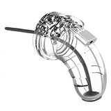 Shots ManCage Model 15 Chastity 3.5" Cage with Silicone Urethal Sounding Cijene