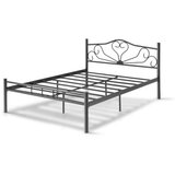 Hanah home bračni krevet K50 black (120 x 200)