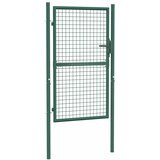  Vrata za ogradu Čelik 100x150 cm Zelena | shoptok.hr