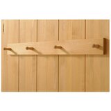 Støraa Garderobna omara iz masivnega bora z ogledalom v naravni barvi 120x170 cm Bertram – | Shoptok.si