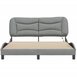  Okvir kreveta s LED-om bez madraca Hvar 160 x 200 cm od tkanine | Eponuda.ba