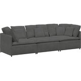  Modularna sofa s jastucima tamno siva | shoptok.hr