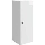 vidaXL Ormar za montažu na zid 33 x 34 5 x 90 cm Konstruirano drvo - Bijela visokog sjaja 33 x 34 5 x 90 cm | shoptok.hr