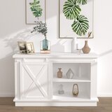 Mini set za klizna vrata ormarića ugljični čelik bijeli 122 cm | shoptok.hr