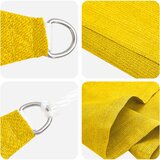  Jedrilica za sunčevu sjenu Žuta 2 x 6 m HDPE | shoptok.hr