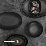 Maxwell williams Skledica Caviar Black 12,5xh5cm / črna / porcelan, (5000199203) | Shoptok.si