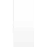 vidaXL Komoda visok sijaj bela 34,5x34x90 cm inženirski les | Shoptok.si