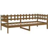  Dnevni ležaj smeđa boja meda 90x200 cm od masivne borovine | Eponuda.com