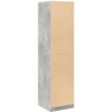  Ormar siva boja betona 50 x 50 x 200 cm od konstruiranog drva | shoptok.hr