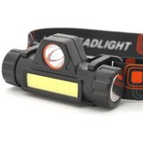  LED punjiva čelna lampa LED/1200mAh crna/crvena | Eponuda.com