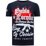 Local Fanatic Majice s kratkimi rokavi 146180547 Modra | Shoptok.si