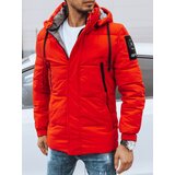 DStreet Zimowa pikowana kurtka męska czerwona | Shoptok.si