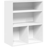 Maison Chic Knjižna omara - Knjižni regal bela 60x30x71,5 cm inženirski les, (21726392) | Shoptok.si