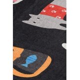 Lessentiel Maison set podloga za kupatila 2 komada crna cats | Eponuda.com