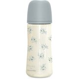 Suavinex Poetry XS Pro Physiological L steklenička za dojenčke 6 m+ Dense Flow - Blue 360 ml | Shoptok.si